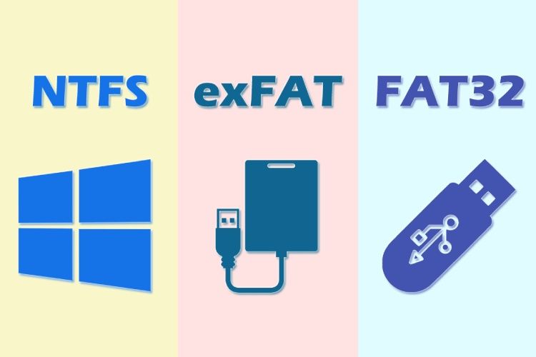 هرآنچه باید در مورد فایل سیستم FAT32، NTFS و exFAT بدانید