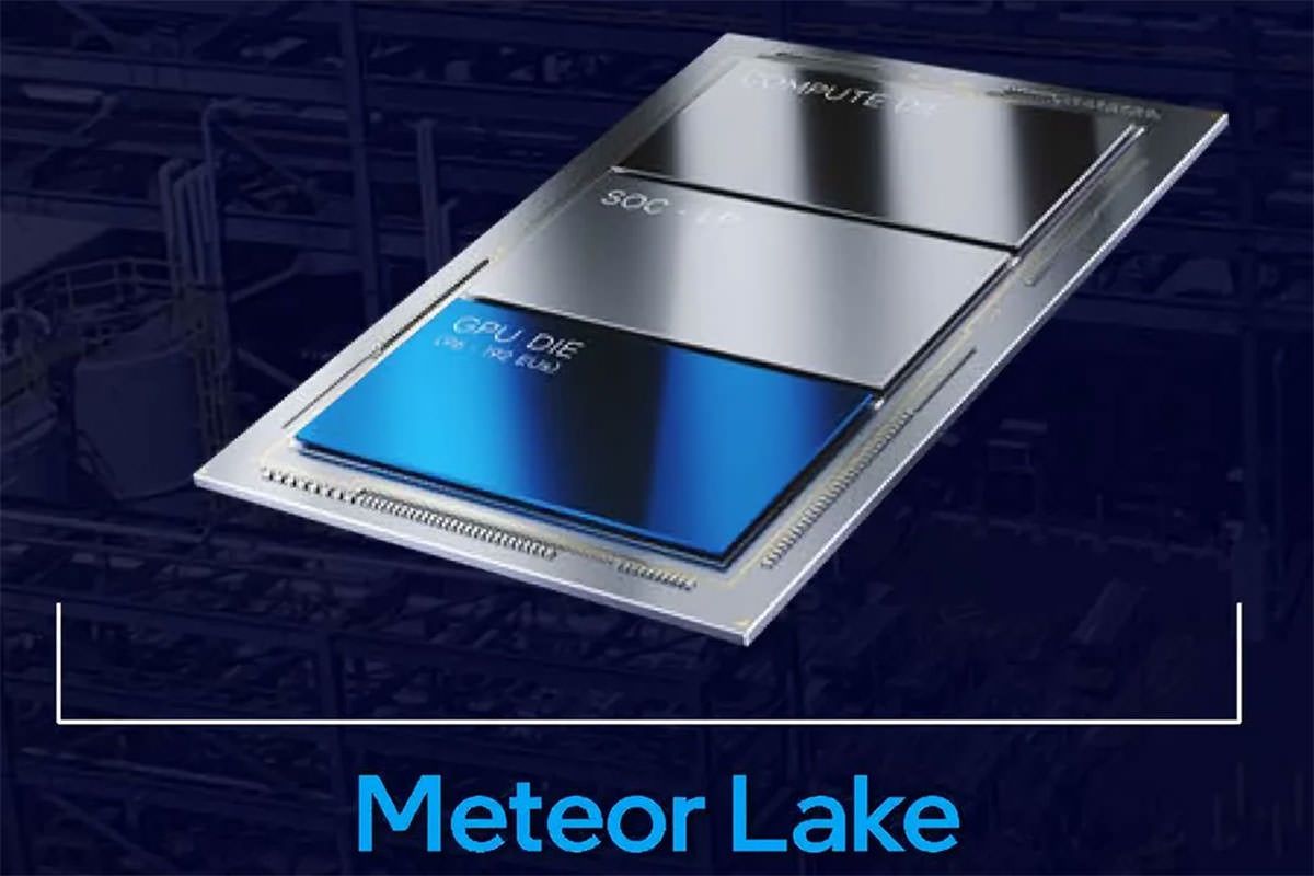 انتشار اولین تصویر از پردازنده نسل چهاردهمی اینتل Meteor Lake